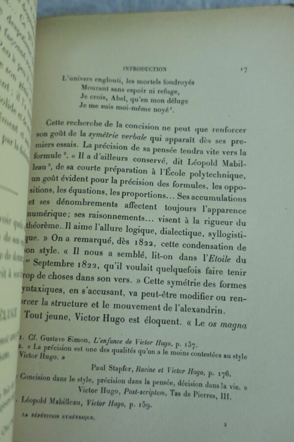 HUGO RYTHMES DANS L'ALEXANDRIN, dans la prose + dédicacé – Image 6