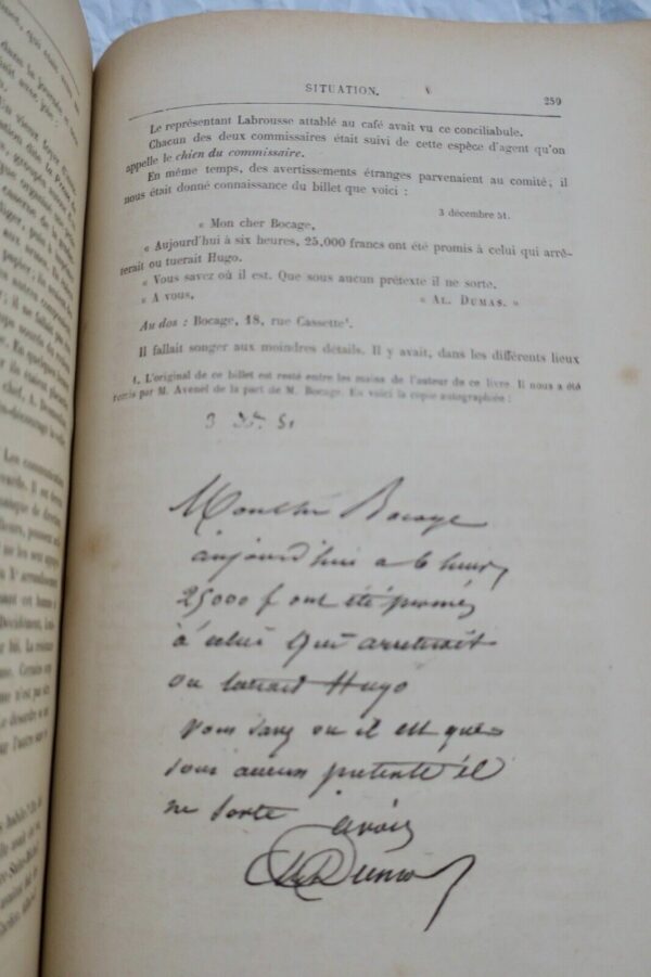 Hugo Victor Histoire d'un crime : Deposition d'un témoin 1879 – Image 17