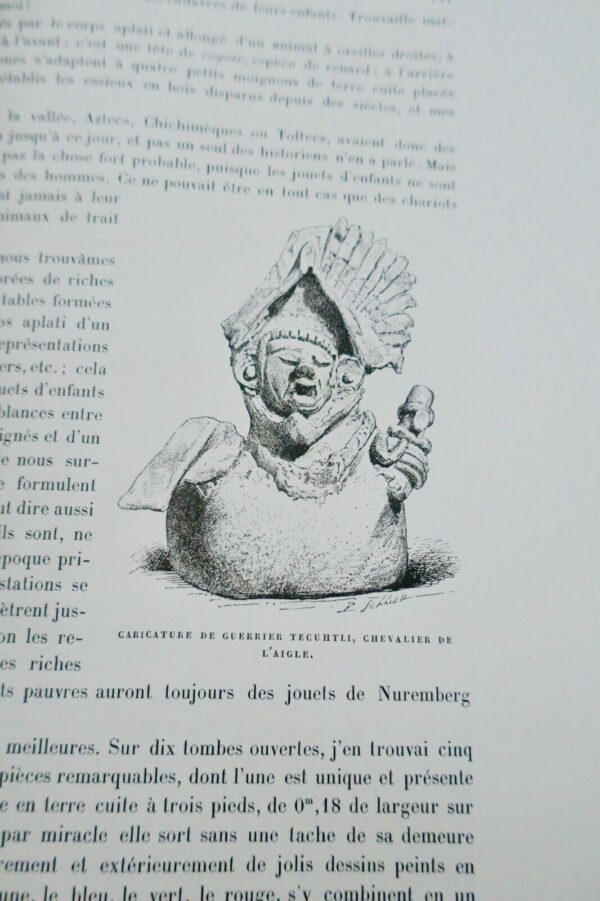 Indien Anciennes villes du Nouveau Monde Voyages d'explorations au Mexique 1885 – Image 16