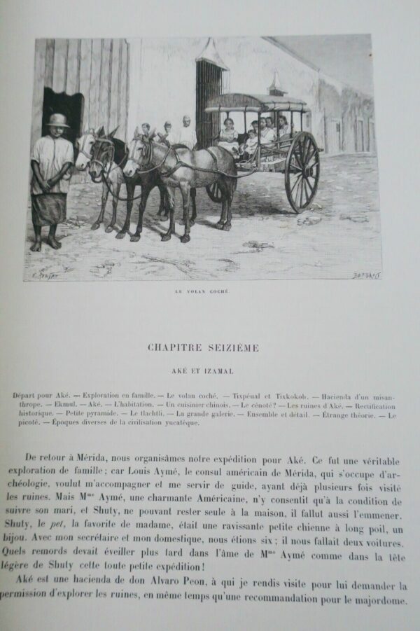 Indien Antike Städte Der Neu Monde Voyages D'Erkundungen Zum Mexico 1885 – Image 14