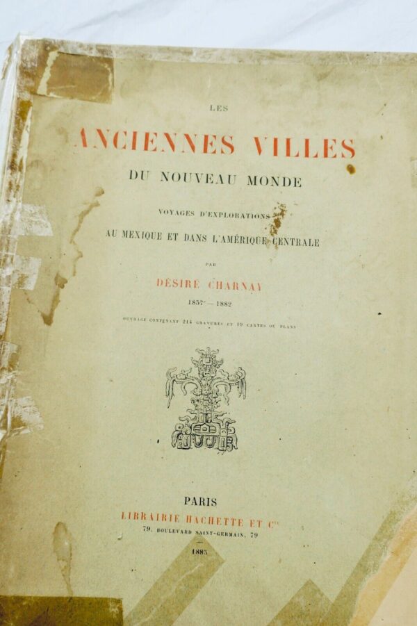 Indien Antike Städte Der Neu Monde Voyages D'Erkundungen Zum Mexico 1885 – Image 4