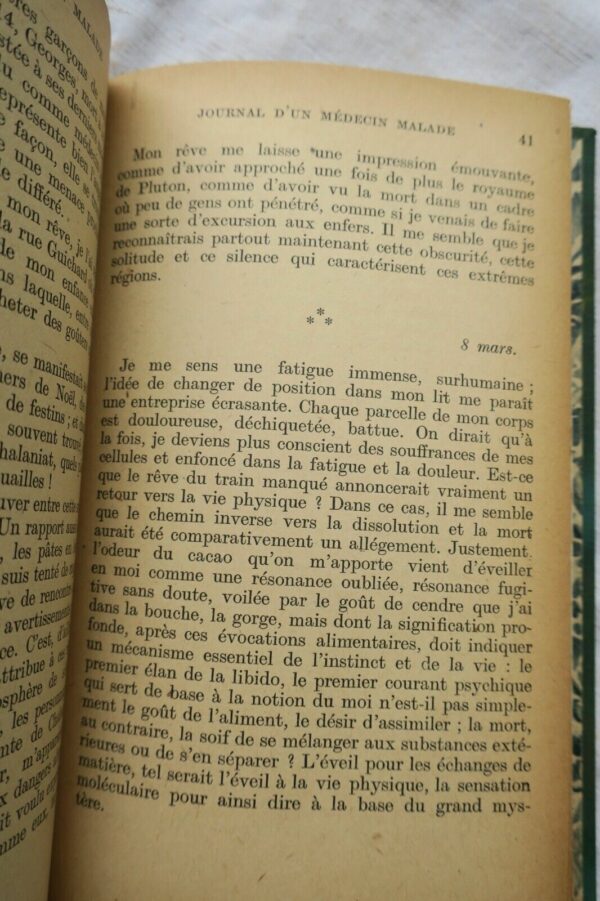 JOURNAL D'UN MEDECIN MALADE OU SIX MOIS DE LUTTE CONTRE LA MORT. – Image 4