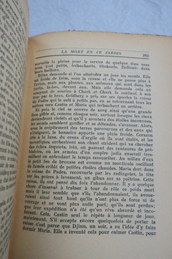 LACOUR JOSE ANDRE. LA MORT EN CE JARDIN. S.P. + dédicace – Image 4