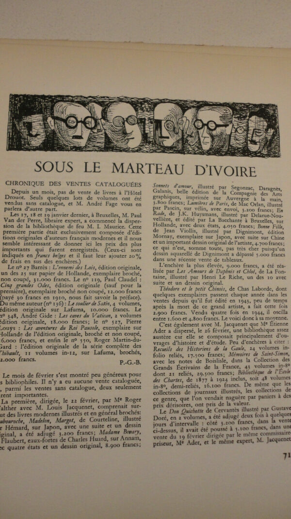 LE LIVRE ET SES AMIS avril 1946 n°6 – Image 3