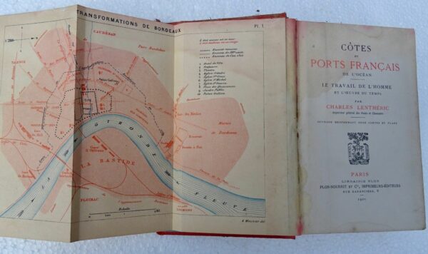 LENTHERIC CÔTES ET PORTS FRANCAIS DE L'OCEAN 1901 – Image 7