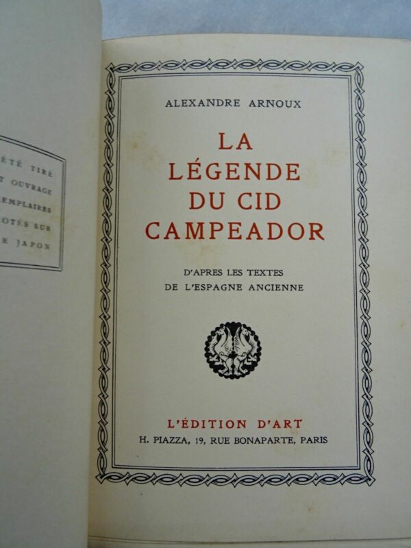 Légende Du Cid Campeador, d'après Les Textes de l'Espagne ancienne – Image 8