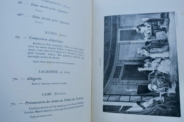 Léon Roux Catalogue de Dessins Anciens, Aquarelles et Gouaches 1903 – Image 7