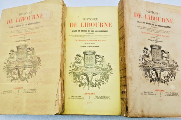 Libourne Histoire de Libourne , villes et bourgs de son arrondissement 1876