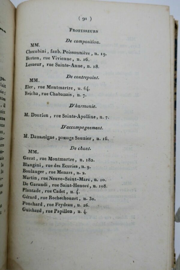 L’indicateur général des spectacles de Paris 1819 – Image 5