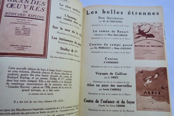 Livres d'étrennes & publications périodiques pour l'année 1938 LIBRAIRIE – Image 11