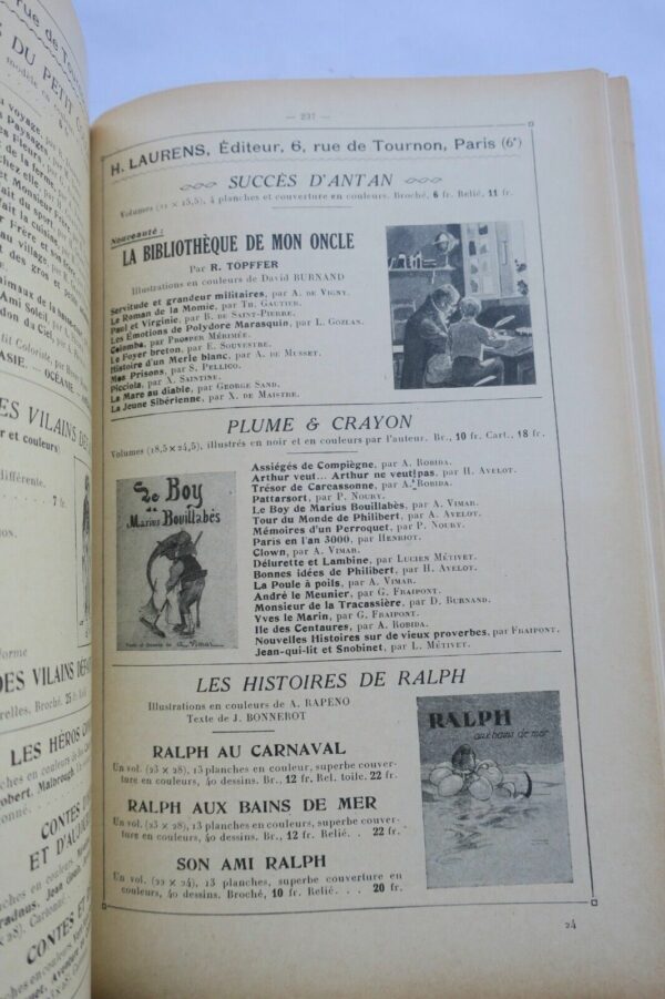 Livres d'étrennes & publications périodiques pour l'année 1938 LIBRAIRIE – Image 4