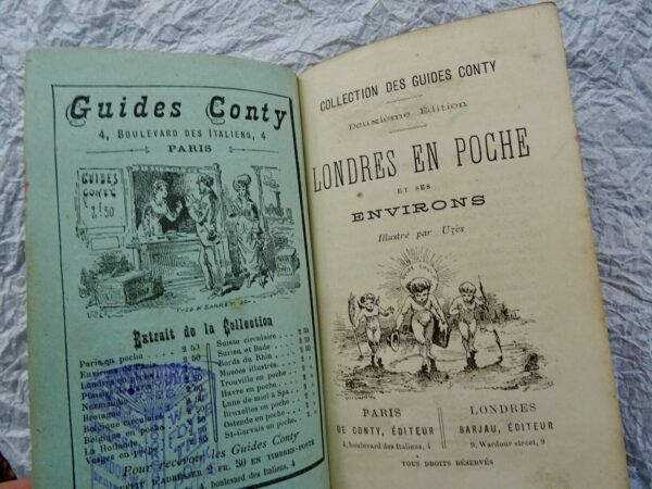 Londres en poche et ses environs Conty 1882 – Image 4