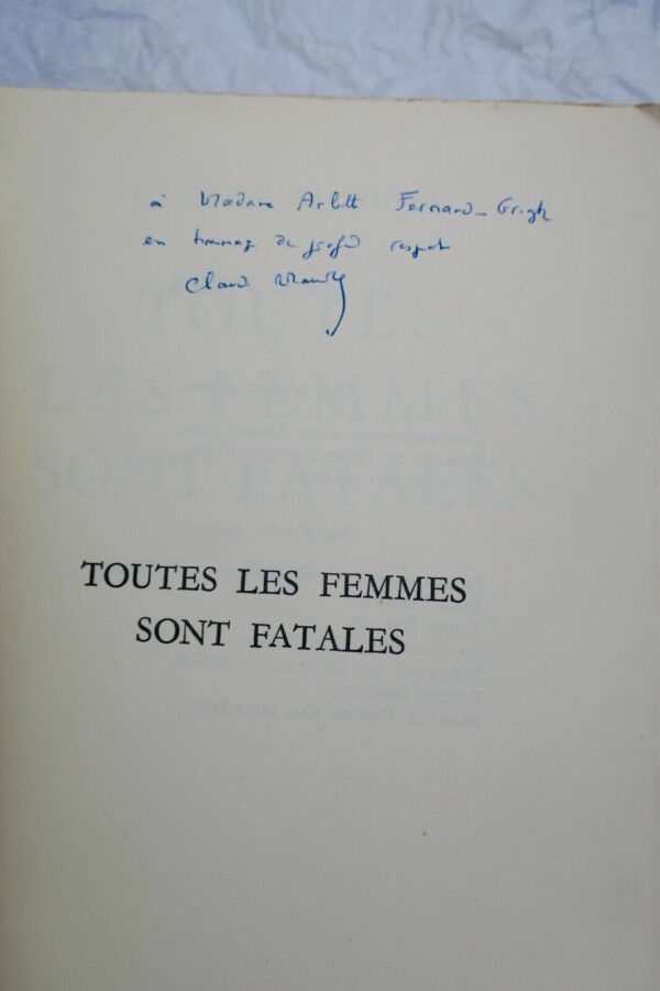 MAURIAC  Toutes les femmes sont fatales – Image 3