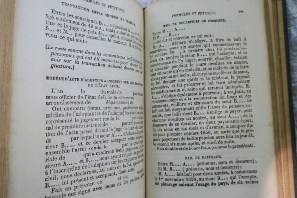 MONITEUR DES FRANCAIS OU EXPLICATION DES LOIS CIVILES et commerciales 1869 – Image 10