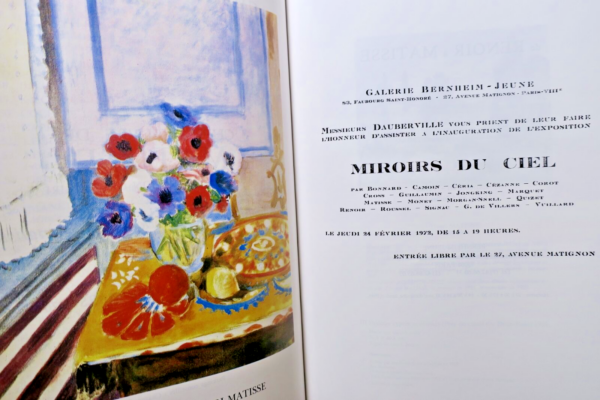 Matisse  Bernheim-Jeune Dauberville catalogue raisonné – Image 8