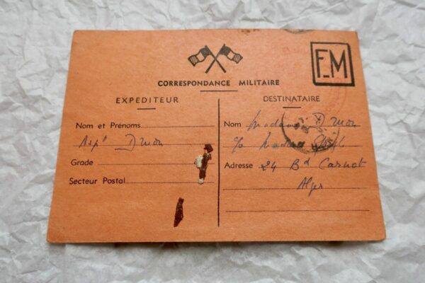 Maurice DRUON carte autographe manuscrite signée 1939