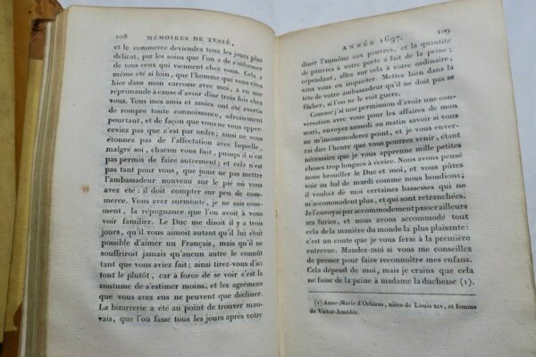 Mémoires et lettres du Maréchal de Tessé 1806 – Image 5