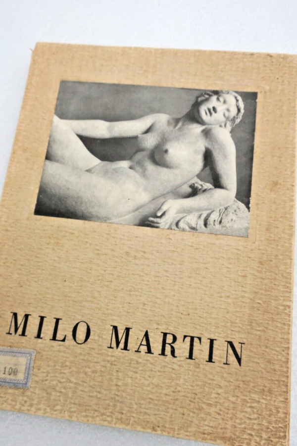 Milo Martin, sculpteur 1941