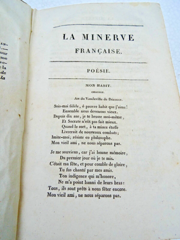 Minerve française. Tome sixième. 1819 – Image 9