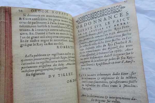 Mini Ordini Reali Sulla Faict Della Justice, Autorità Di Icelle 1588 – Image 7