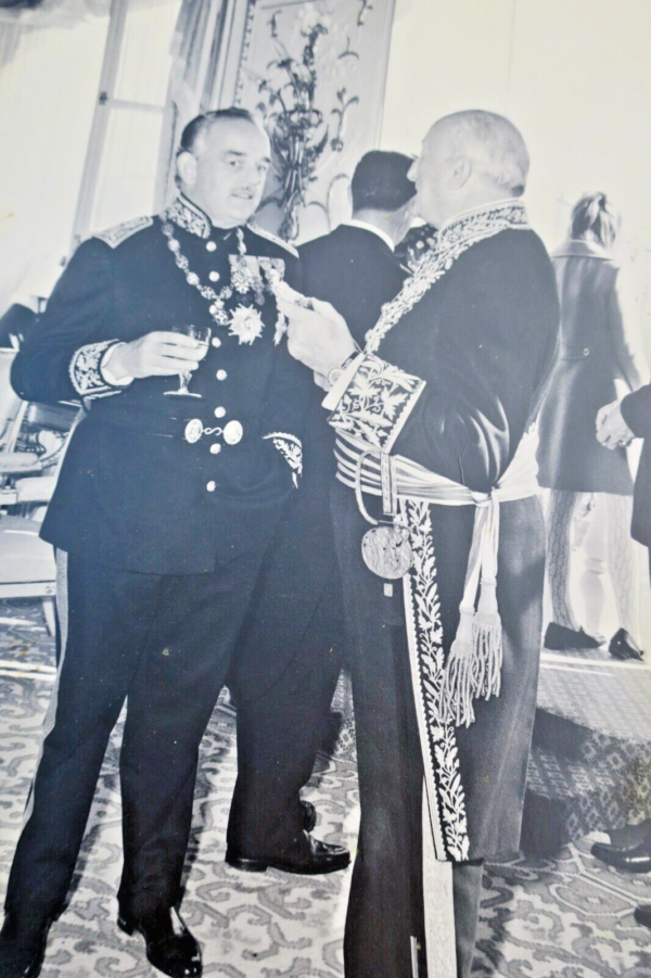 Monaco Prince Rainier + Ministre Gregh