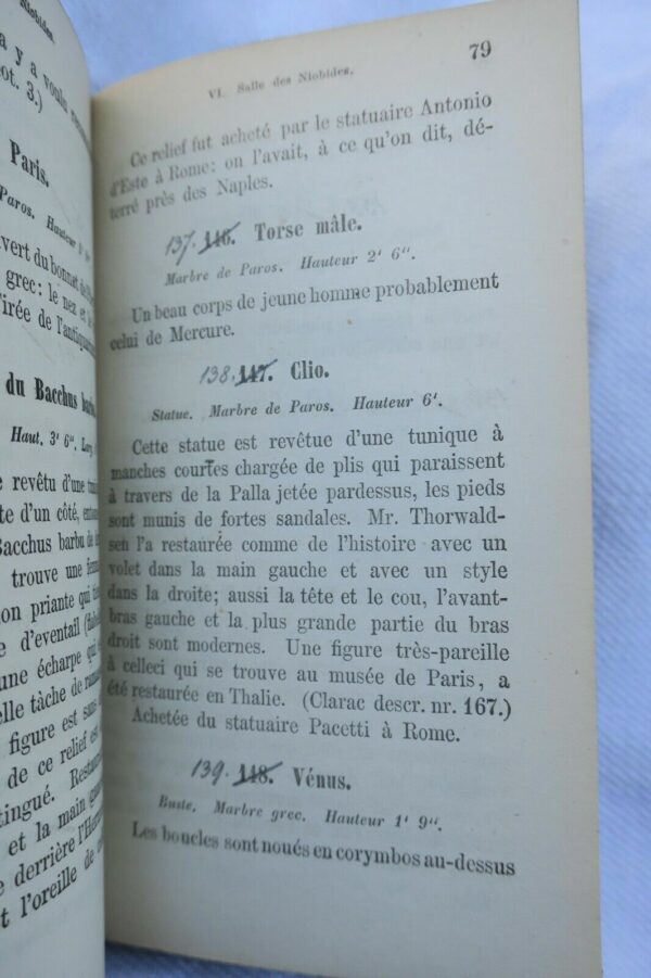 Munich Description de la Glyptothèque de Sa Majesté Louis I, Roi de Bavière 1842 – Image 7