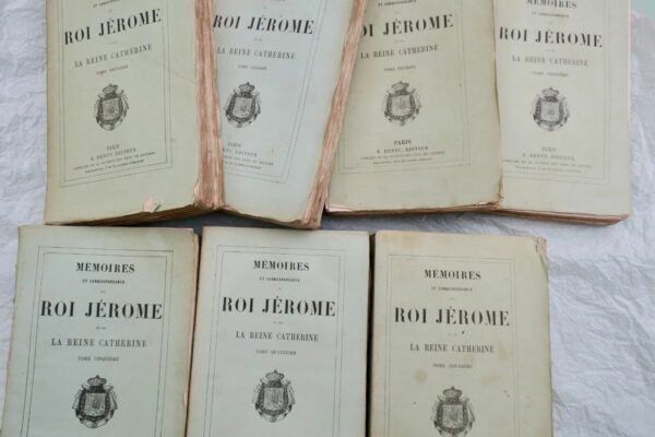 Napoléon Mémoires et correspondance du Roi Jérome et de la Reine Catherine – Image 3