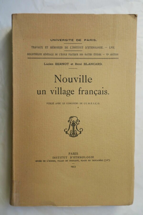 Nouville, un village francais 1953