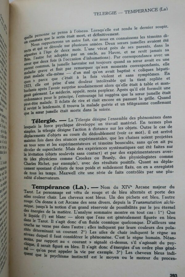 Occultisme Dictionnaire pratique des sciences occultes1950 – Image 3