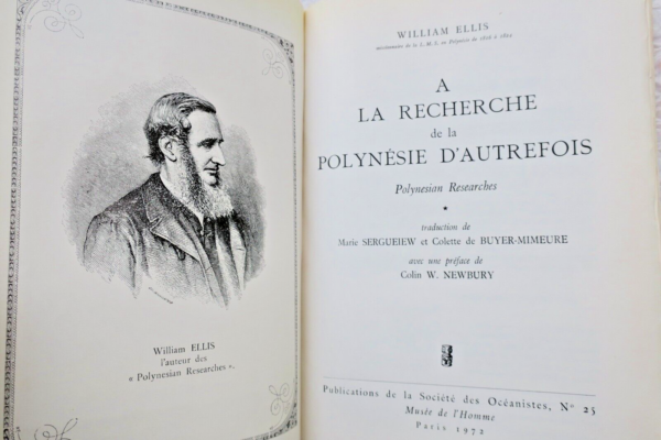 Océanie  A la recherche de la Polynésie d'autrefois 1829