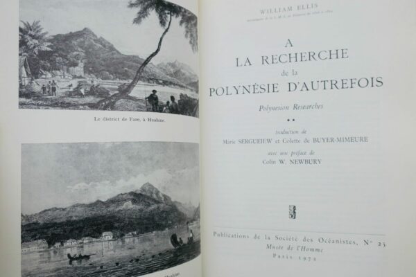 Océanie  A la recherche de la Polynésie d'autrefois 1829 – Image 8