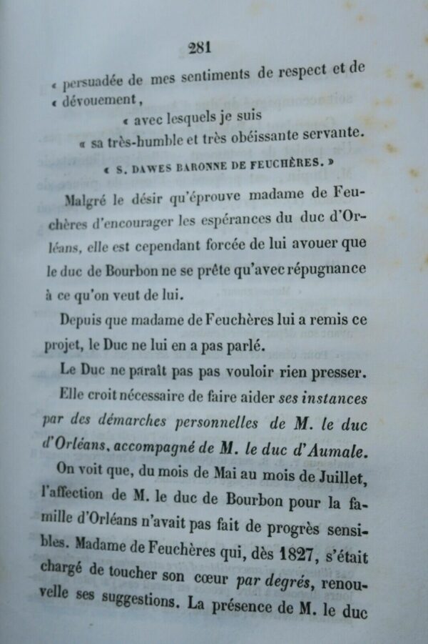 Orléans LASSALLE  Histoire et Politique de la Famille d'Orléans 1853 – Image 4