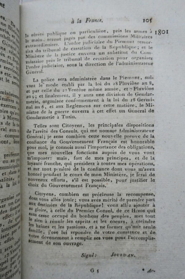 PAIX Supplément au recueil des principaux traités d'Alliance, de Paix 1808 – Image 6