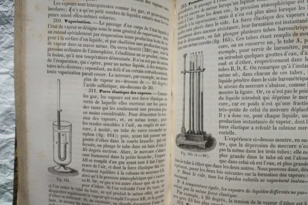 Physique TRAITE ELEMENTAIRE DE PHYSIQUE EXPERIMENTALE ET APPLIQUEE ET DE METEORO – Image 9