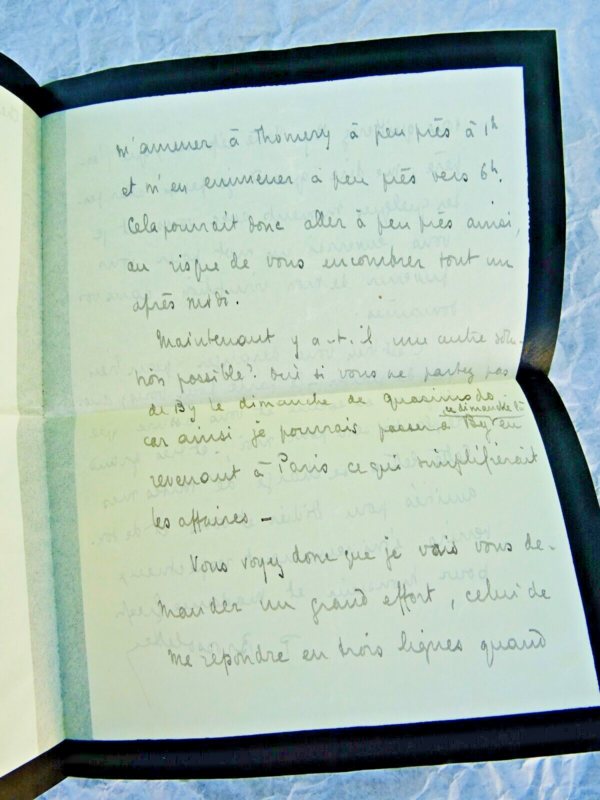 Pierre Brossolette  lettre autographe signée – Image 3