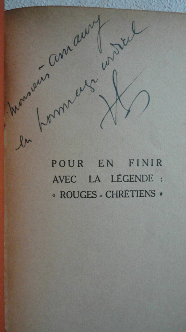 Pour en finir avec la légende : Rouges-Chrétiens - Mémoire 1937 – Image 3