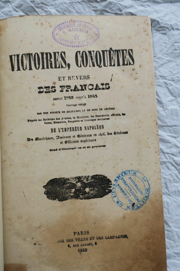 Précis des victoires, conquêtes et revers des Français depuis 1792 jusqu'à 1845 – Image 4