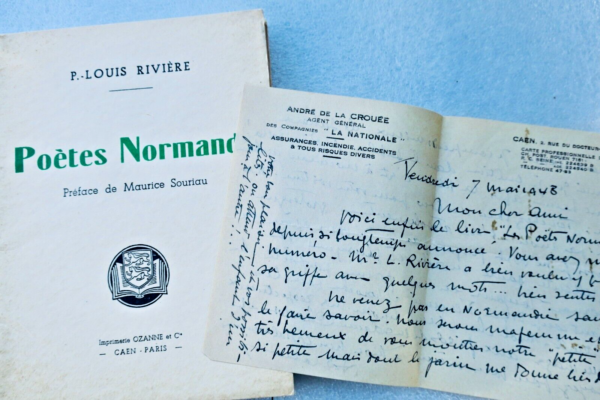 Riviere P.-louis Poètes normands 1947