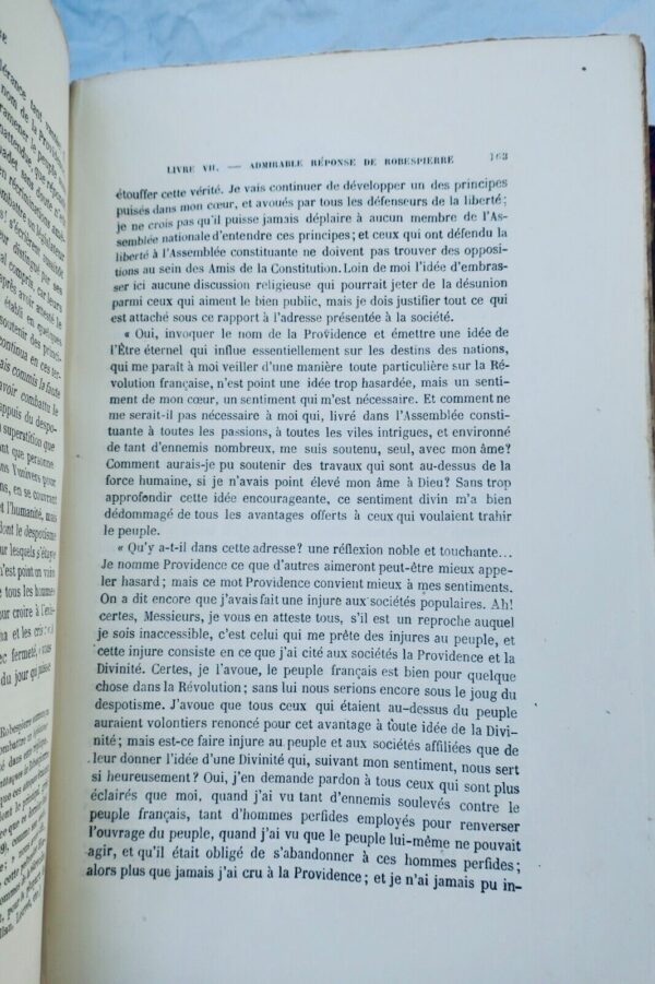 Robespierre Histoire de Robespierre d'après des papiers de famille les sources.. – Image 6