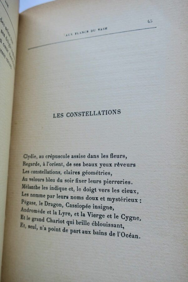 SAMAIN, Albert AUX FLANCS DU VASE suivi de Polyphème et de Poèmes inachevés 1912 – Image 6