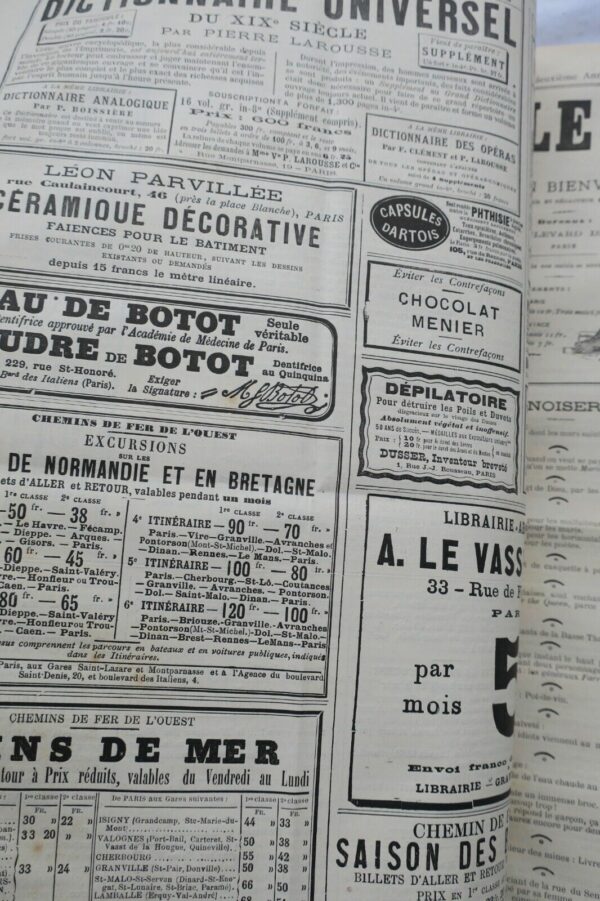 Satira il Tintamarre Settimanale Satirico Francese 1883 – Image 6