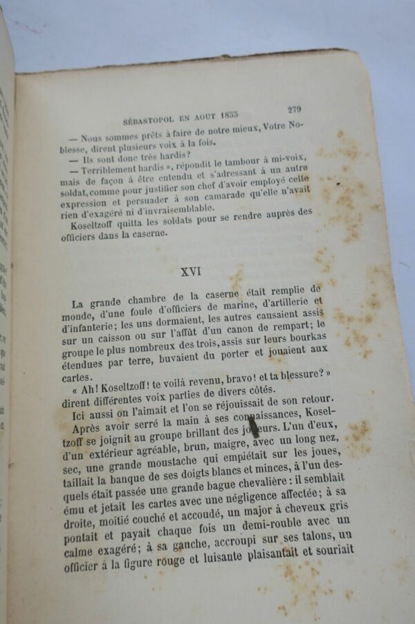 TOLSTOÏ. Comte Léon. Les cosaques. Souvenirs de Sébastopol. 1886 – Image 4