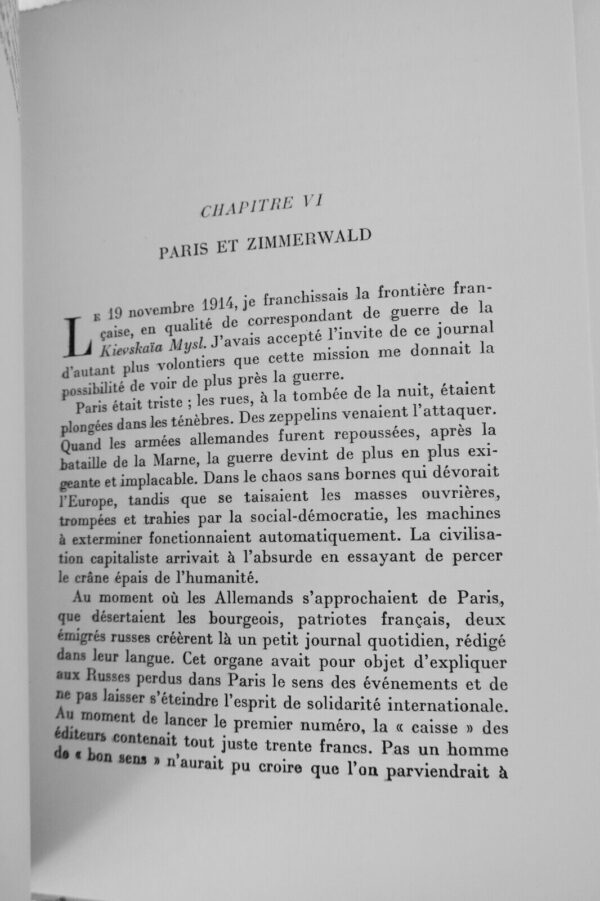 TROTSKY Lev Davidovitch Bronstein, dit Léon Ma vie. Essai autobiographique – Image 8