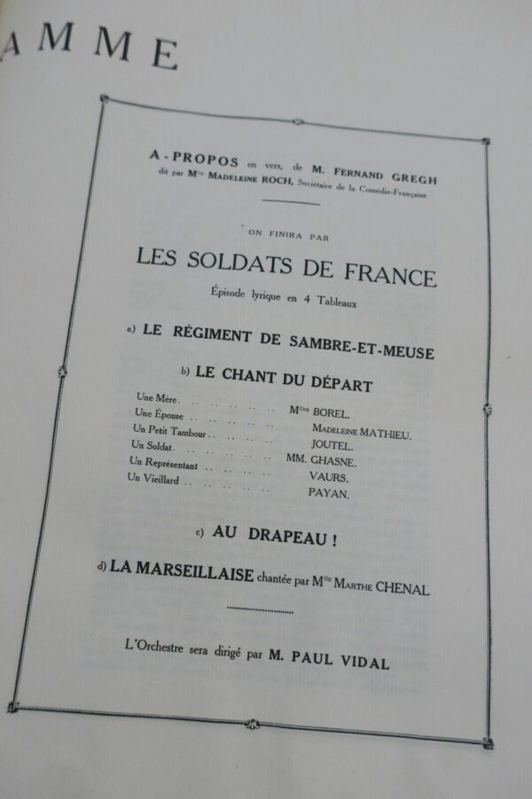 Théâtre national de l'opéra comique "Le juif polonais" 1916 – Image 5