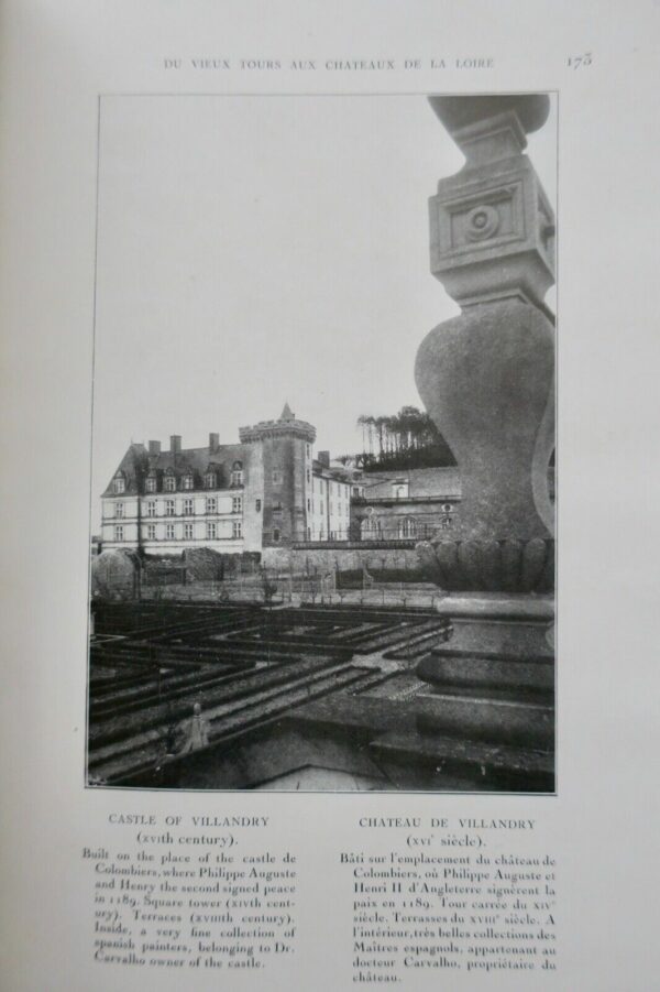 Tours DU VIEUX TOURS AUX CHATEAUX DE LA LOIRE 1924 – Image 4