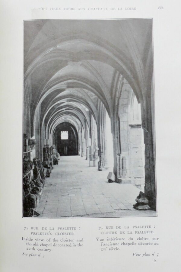 Tours DU VIEUX TOURS AUX CHATEAUX DE LA LOIRE 1924 – Image 9