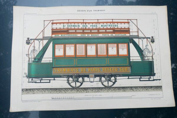 Train WAGON 50,5 x 32,5 cm