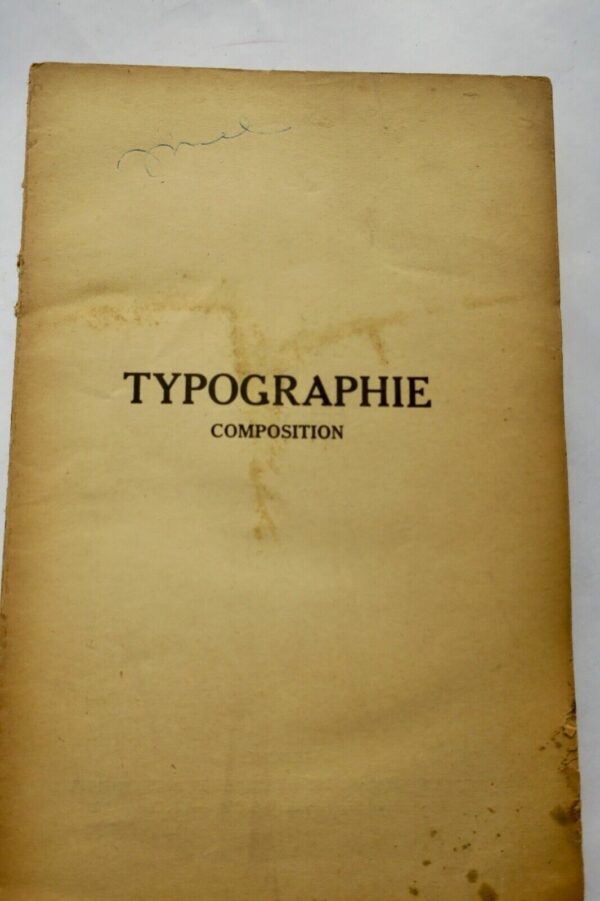 Typographie composition  1945 – Image 3