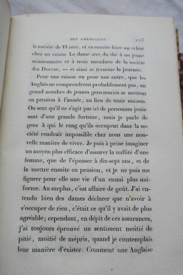 USA Moeurs domestiques des Américains. 1833 – Image 6