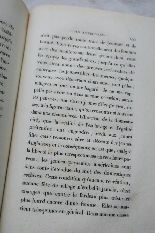 USA Moeurs domestiques des Américains. 1833 – Image 10